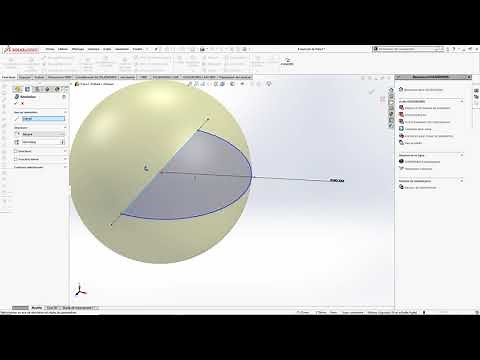 Solidworks Tutorial Beginners How to create a sphere