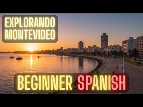 Exploring Montevideo! Real-Life Spanish for BEGINNERS (Comprehensible Input)