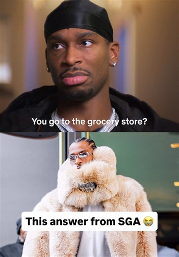 “Do you ever repeat an outfit?” “Never! I mean unless it’s like going to the grocery store.” “You go to the grocery store?” “Oh, no. That was just an example.” This answer from SGA was too much 😭 📺 Starting 5: Season 2 #nba #okcthunder #shaigilgeousalexander #basketball #sga