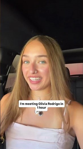 I'm Meeting Olivia Rodrigo in 1 Hour