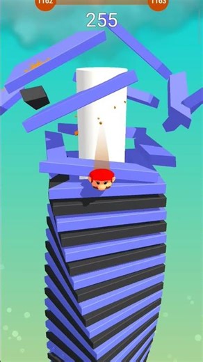 Stack Ball Fast Gameplay #stackgame #stackviral