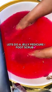3.1K views | Jelly pedicure / foot scrub done at...