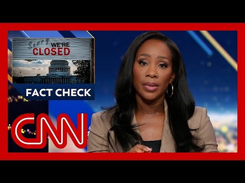 Abby Phillip fact-checks Trump claim at center of shutdown