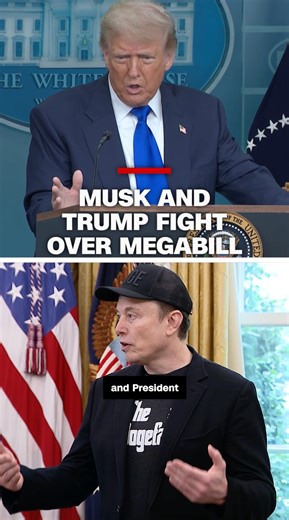 241K views · 1.8K reactions | Elon Musk has taken aim at President Donald Trump's signature piece of legislation known as the "Big, Beautiful Bill." Musk opposes the multi-trillion-dollar debt increase the bill would bring. Trump fired back, claiming Musk gets "more subsidy than any human being in history" from the US government. Tap the link to read more: https://cnn.it/4l7qo8m | CNN | Facebook