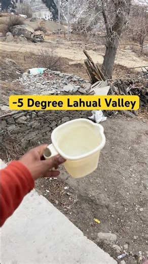 Extreme Cold in Mountains | Water Freezes, Snow Everywhere