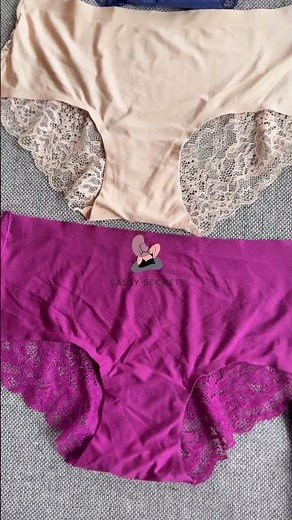 Seamless Lace Ice Silk Panties