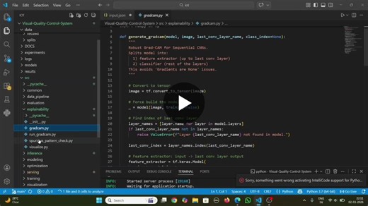 Infotact Solutions Visual Quality Control System | Bhargavi Buradkar posted on the topic | LinkedIn