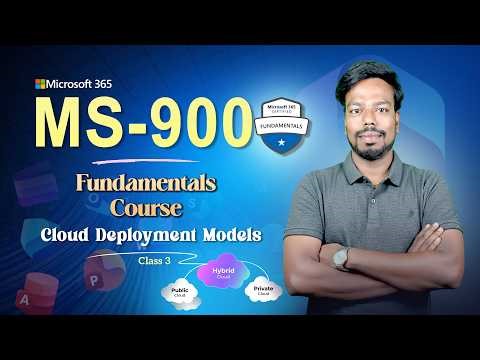 MS-900 Full Course: Cloud Deployment Model | Part-3 | Tamil