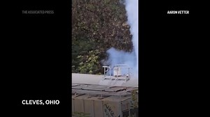 Official warns of potential explosion risk from railcar chemical leak in Ohio town