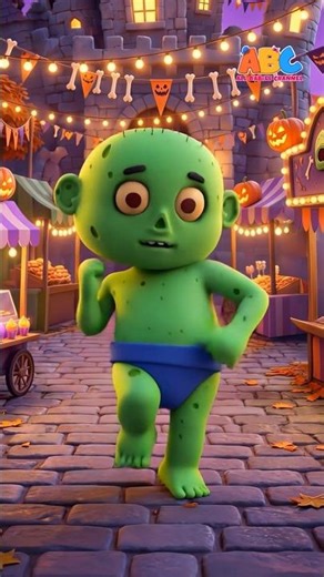 Piu Piu Tanz mit dem süßen Baby-Zombie #trendingshorts #viral #allbabieschannel #hooplakidzdeutsch