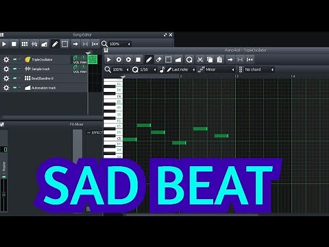 Como hacer beat de TRAP SAD en Lmms