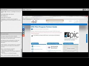 EPIC Pilot Program Overview January 6 2016