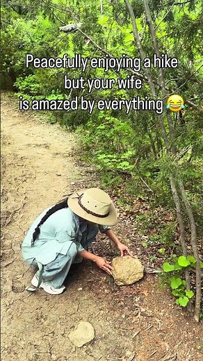 How to hike peacefully with your wife?
