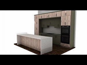 Adding a waterfall edge using Countertop Wizard in 20-20