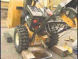 How to Maintain a Snowblower