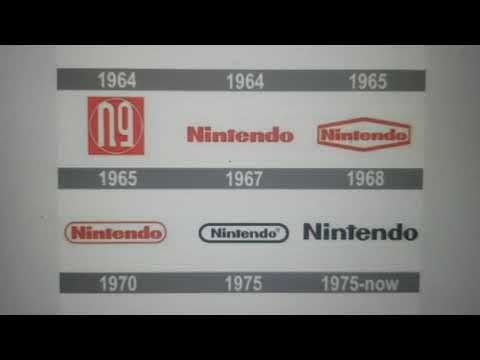 Evolution of Nintendo Logos