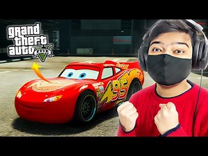 INSTALL LIGHTNING MCQUEEN IN GTA V || GTA V MENYOO MOD || GTA V CAR INSTALL ADD ON