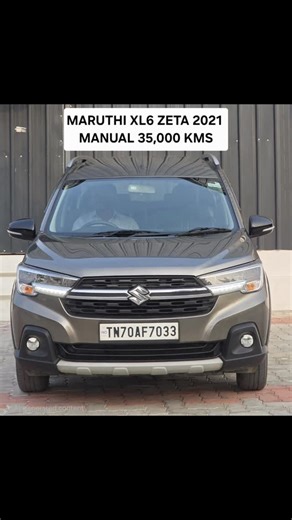 JKcars Rasipuram on Instagram: "JK CARS RASIPURAM - 90039 55073/94431 55073 Maruthi Suzuki XL6 Smart Hybrid Zeta - 6 seater - Manual - Magma Grey Colour- 2021- Single Owner - 39,000kms.. Features: Airbags, ABS, Parking sensors, Steering control, Touch screen Audios with Reverse camera , Steering control with bluetooth operations, Climate control AC, Roof AC, Push button start, Cruise control, Alloy Wheels, Rear Wiper, and many more.. Car is non - accidental.. Full service record Available.. Dual
