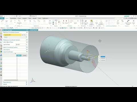 Siemens NX CAM (Full) | Create a Turning Lathe Program 🔧 | Setup → Toolpaths → G-code