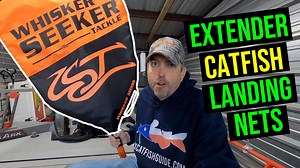I've been working with Whisker Seeker Tackle for quite some time on the design of a catfish landing net. It's been a concept in the making for the past five years and we've been testing, rebuilding, and testing some more for the past 18 months and have finally built the first catfish landing net to hit the market that's built from the ground up by catfish anglers and for catfish anglers, the Whisker Seeker Tackle XTN eXtender Landing Nets. Get more details on the XTN eXtender here -- https://goc