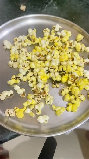 Popcorn Popping in Ultra Slow Motion 😍 | So Satisfying#ytshorts #food #shortvideo #shorts #recipe