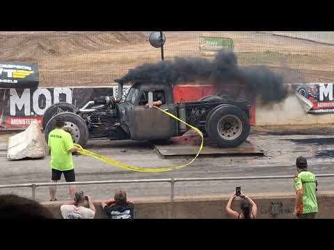 Cummins Powered Rat Rod Burnout Contest at Bloomsburg 4 Wheel Jamboree 7/13/25