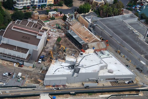 Muppets Store Now Completely Demolished to Make Way for Monsters Inc. Land at Hollywood Studios | Chip and Company