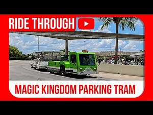 Full Ride: Magic Kingdom Parking Lot Tram 4K POV Ride