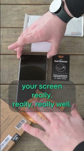 Recycled plastic SCREEN PROTECTOR??? We installed it on the Samsung Galaxy S23 Ultra