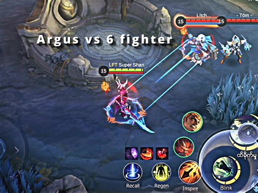 Master Fighter King Argus in Mobile Legends