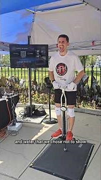 WORLD RECORD: most bounces in a row on a pogo stick, James Roumeliotis Guinness World record 115,170
