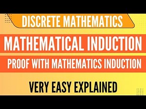 Mathematical induction in discrete mathematics | How to do mathematical induction