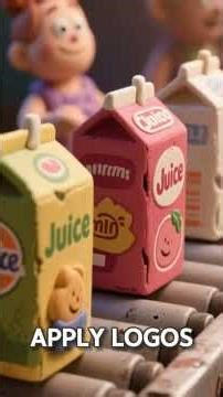 Watch This Factory Make 1000 Juice Boxes Per Minute | Juice Box Factory | How Juice Boxes Are Made