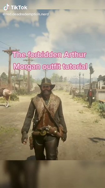 Red Dead Redemption 2 Arthur Morgan Outfit Tutorial