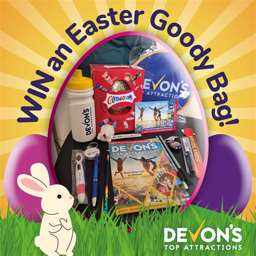 Win an Easter Goody Bag and a 2026 Devon day out!