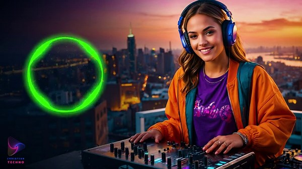 Christian Techno Dance Music ✝️🎧Upbeat Christian Music for Teens, Christian Techno Workout Music Mix