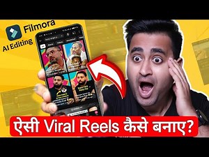 AI Se Video Kaise Edit Kare - Using Filmora 14 New Features | Step by step tutorial