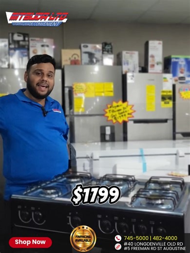 Hey, what's cookin' 👋 YOU ARE - with these new deals on Magnum 5 and 6 burner Stoves we have JUST FOR YOU! 🪙Third Party Financing Available 🛻Third Party Financing Available 💰LAY-AWAY options now Available 📲 WhatsApp OUR Furniture Departments 📲 745-5000 [Longdenville] 📲 482-4000 [St Augustine] And make your purchase while stocks last! #appliancedeals #magnum #stove #mitsudadeals #shoppingmadeconvenient | Mitsuda Superstore Limited