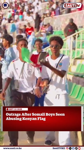 10K views · 58 reactions | Two Somali boys are seen disrespecting the Kenyan flag by stepping on it and engaging in further inappropriate actions. | Sauti TV | Facebook
