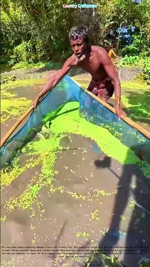 Catching Tradition: How Homemade Nets Sustain Communities and Livelihoods