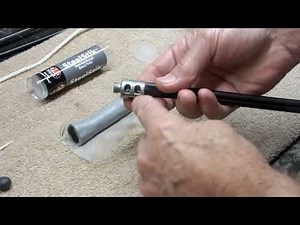 Sealing a Daisy Model 25 shot tube, gluing the breach to the barrel #3 DSCF4078