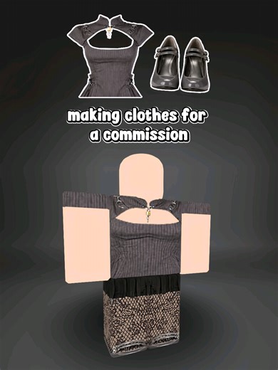 Roblox Outfit Commission & IRL Comparison