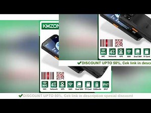 MTK6765 PDA Terminal Android 14 with NFC 4G64G Wifi GPS 1D 2D QR Barcode Scanner Reader Data