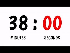38 Minutes Countdown Timer