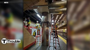 Utility boxes removed from three Red Line stations following passenger injury
