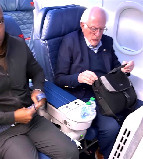 First Class Passenger Next To Bernie Sanders Downgraded To Coach — Then An Aide Took The Seat - View from the Wing