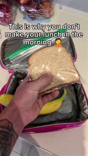 who else regrets making their lunch in the morning... #bigfamily #dad #dadlife