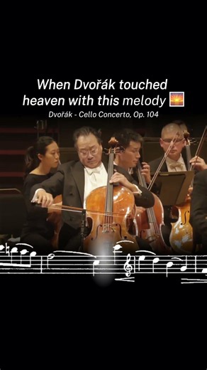 When Dvořák Touched Heaven With This Melody #cello