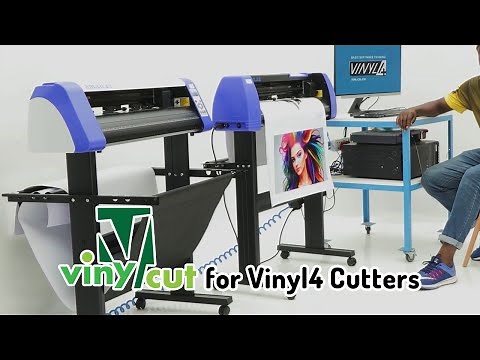 Basic VinylCut Vinyl Cutting Software Operation for Vinyl4 Vinyl Cutters