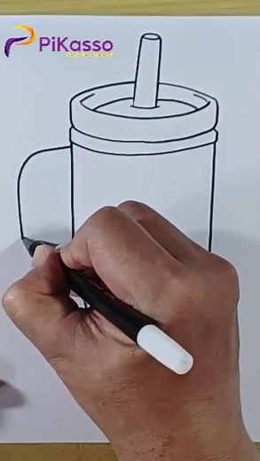 How to Draw Kitchen and Foodie Culture Stanley Cup or Adventure Tumble in Less Than One Minutes